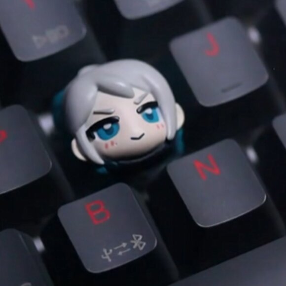 New! VALORANT Game, Jett Artisan Keycap for "+" Switches - Picture 1 of 3